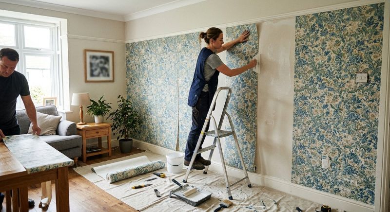 Hallway Wallpaper Installation in Littleton, CO