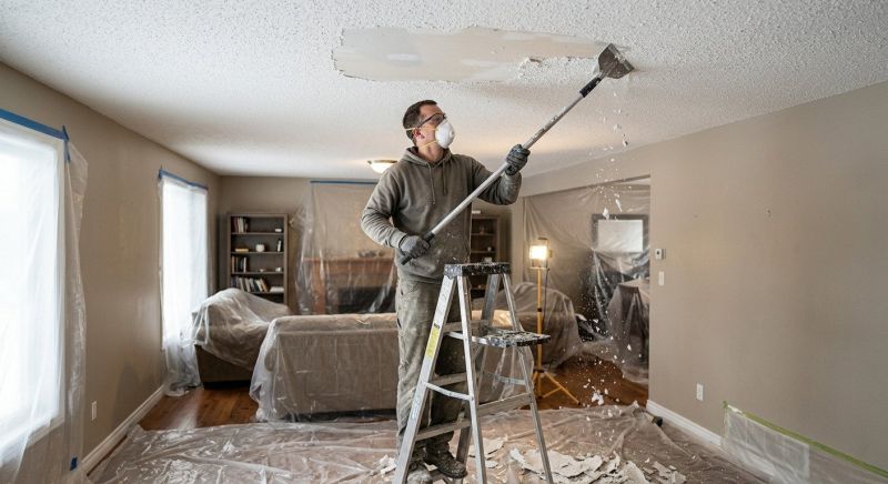 Popcorn Ceiling Sanding in Waco, TX