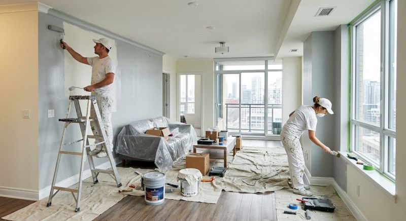 Stucco Ceiling Painting in Wilmington, NC