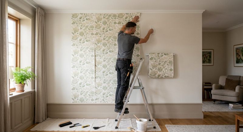 Wallpaper Hanging in Overland Park, KS