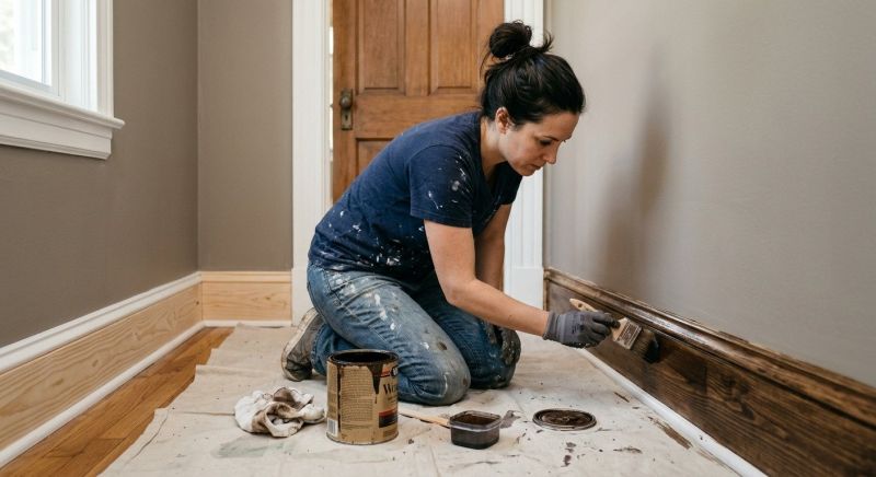 Wood Trim Painting in Wilmington, NC